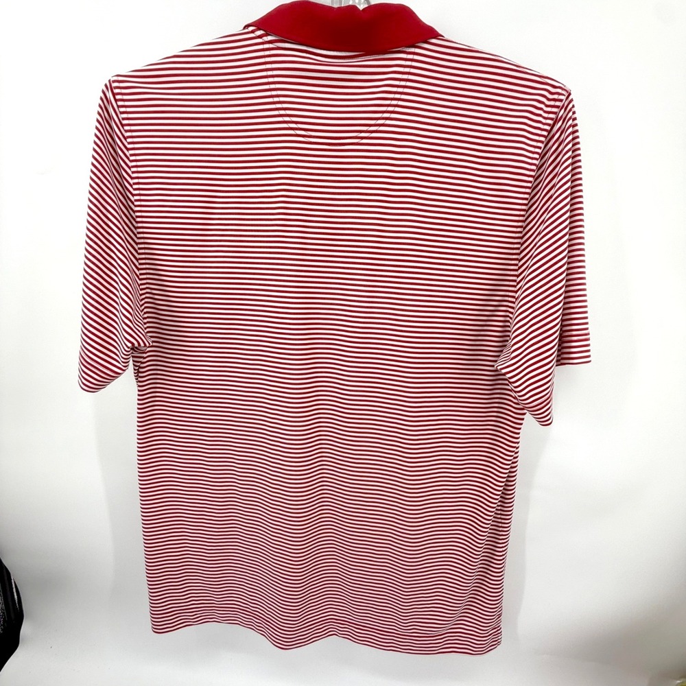Cutter & Buck Georgia Bulldogs Mens XL Polo Shirt Red Striped CB DryTec - Picture 10 of 11